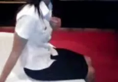 Homem esgueirando cadela com grandes vídeo pornô da deborah secco seios naturais em casa